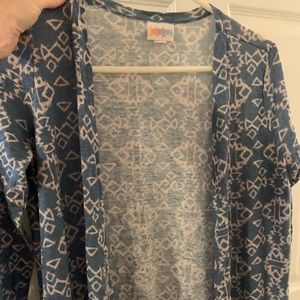 Barely used long sweater lularoe